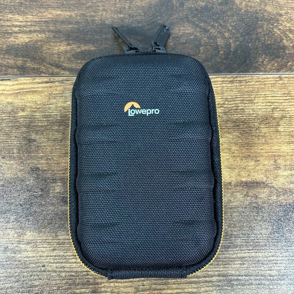 Lowepro Santiago II Hard Case for Compact Digital Camera 4.9 x 3.3 x 1.4 Black